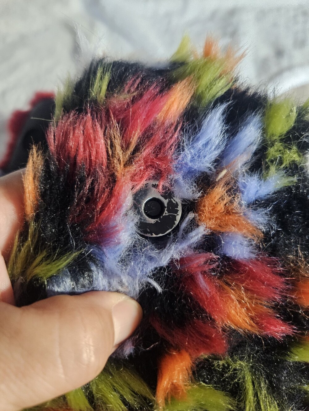 Kurt Geiger Multicolor Faux Fur Bag - Picture 13 of 16